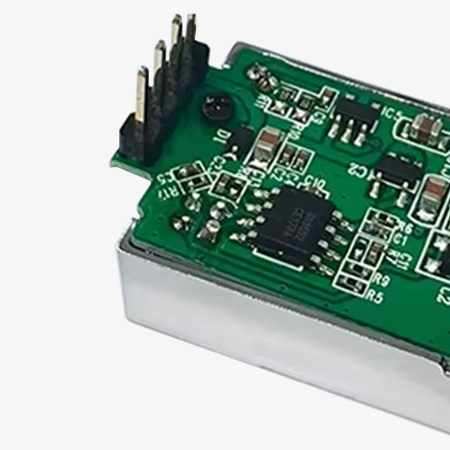 NDIR CO2 sensor module detail