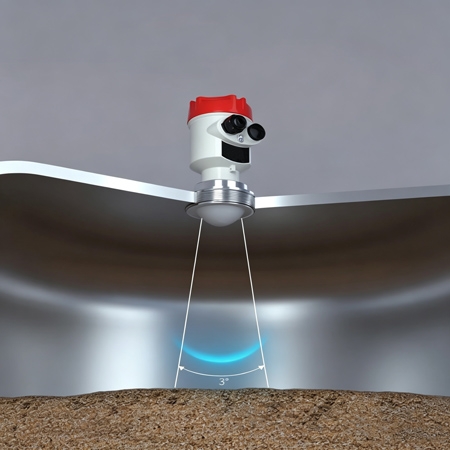 Non contact radar level sensor picture