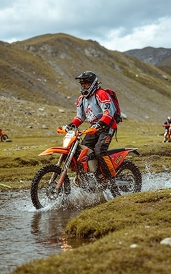 Off road motorbike