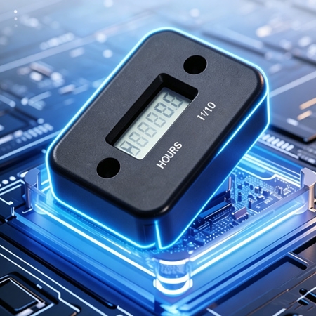 Outboard hour meter image
