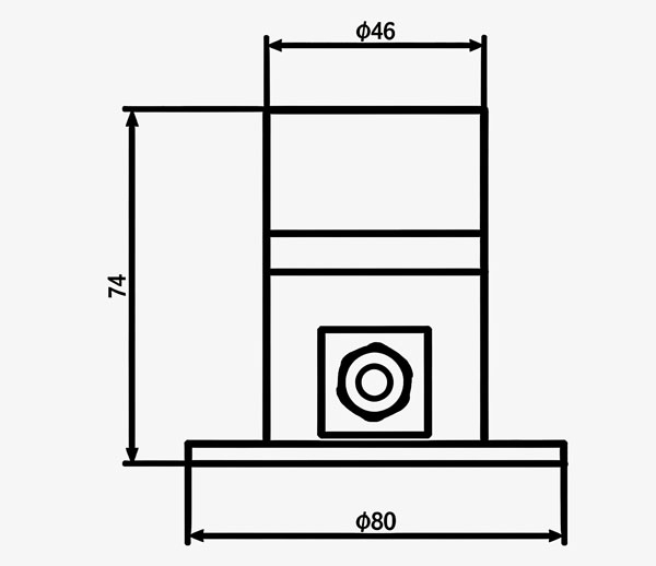 PAR Sensor Overall Dimensions