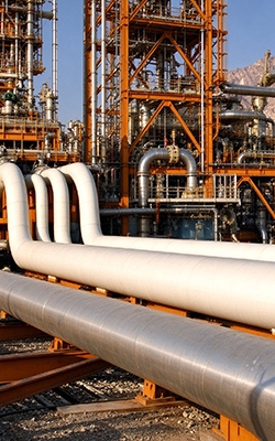 Petrochemical engineering monitoring