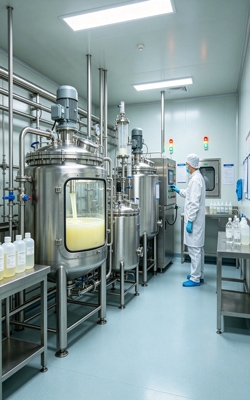 Pharmaceutical liquid tank