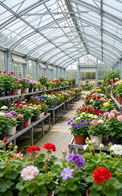 Photosynthetically Radiation Sensor Scene Greenhouse Control