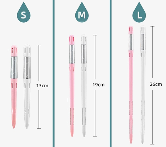 Plant soil moisture meter size