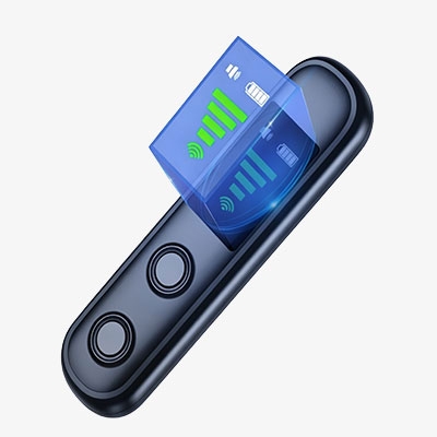 Portable GPS Detector Screen Display
