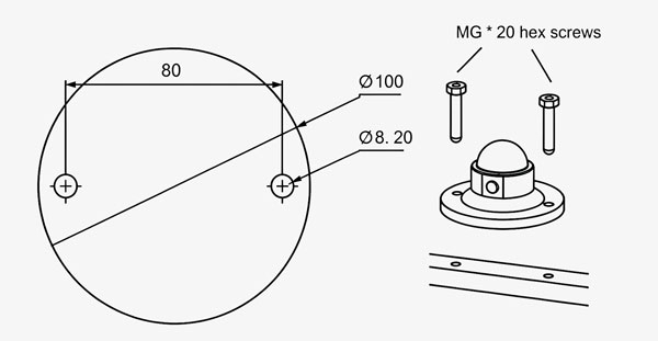 Pyranometer Solar Radiation Sensor Mounting