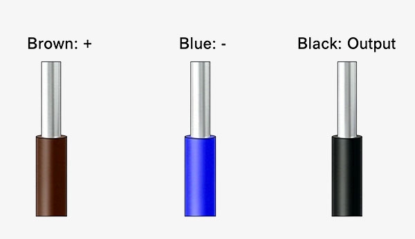 RGB Color Sensor Power Wiring Diagram