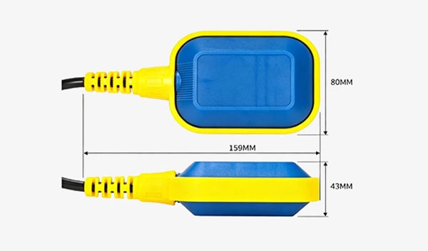 Side Mounted Level Switch Dimensions