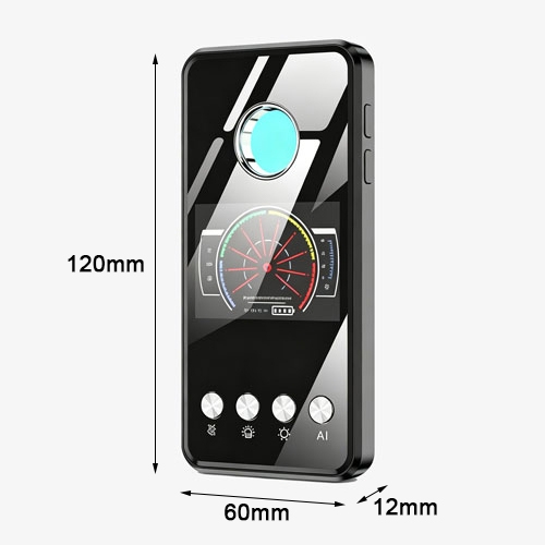 Smart GPS Detector Dimensions