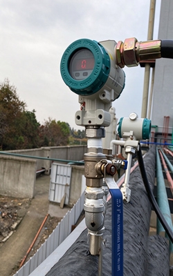 Smart pressure sensor for water treatment