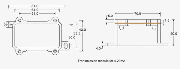 Solar Radiation Sensor Mounting Dimensions