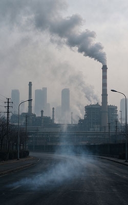 Sun Radiation Sensor For Atmospheric Pollution