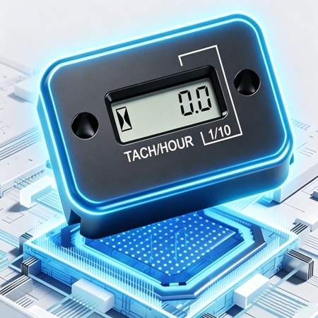 Tach hour meter photo