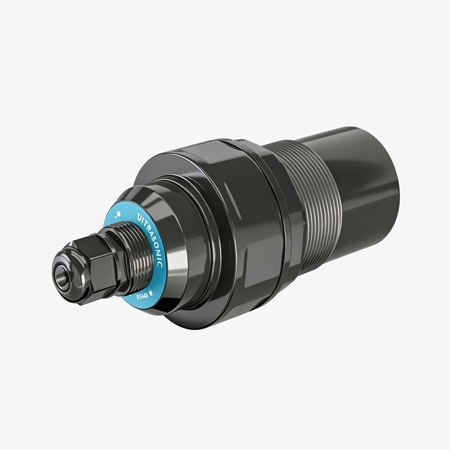 Ultrasonic fuel level sensor probe