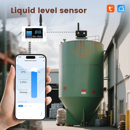 Ultrasonic level sensor for water picture
