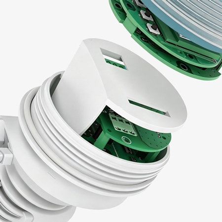 Ultrasonic tank level sensors