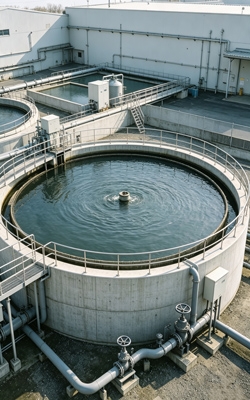 Wastewater pools