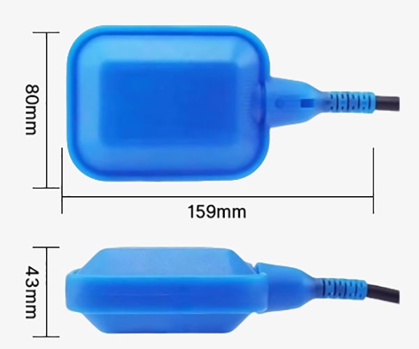 Water Level Switch Dimensions