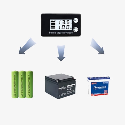 Waterproof DC Battery Indicator Compatibility