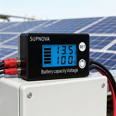 Waterproof DC Battery Indicator Voltage Capacity Monitoring