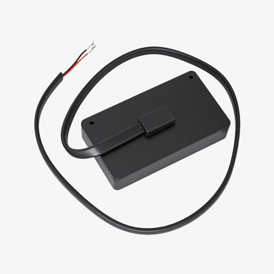 Waterproof LCD Battery Indicator Back View Ports
