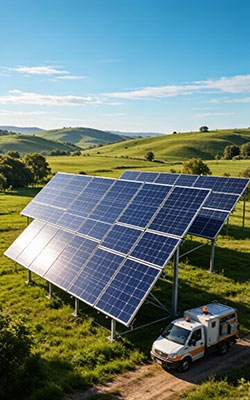 Waterproof LCD Battery Indicator For Solar Systems