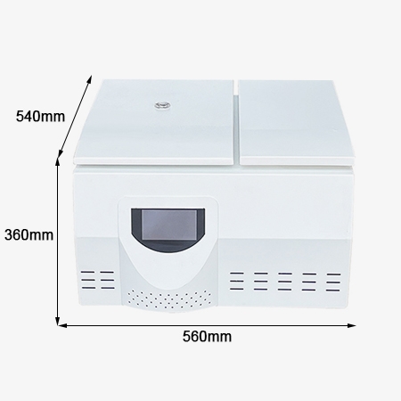 Refrigerated centrifuge dimensions