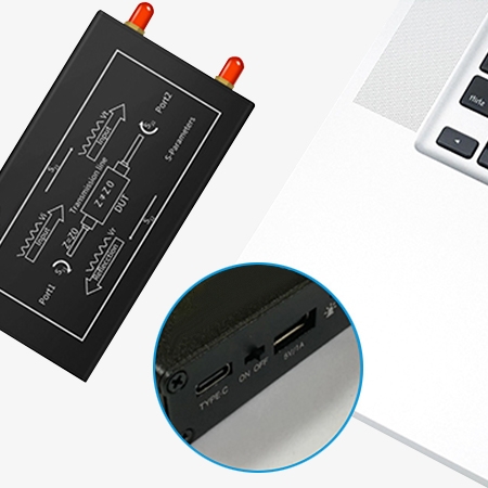 RF vector network analyzer details