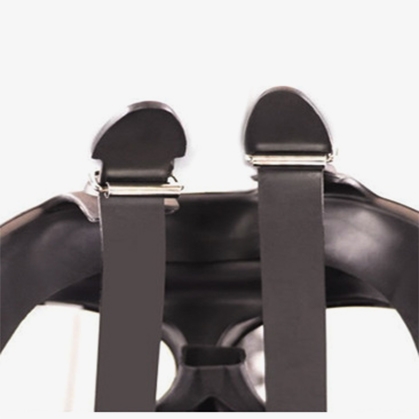 Rubber body of military respirator mask