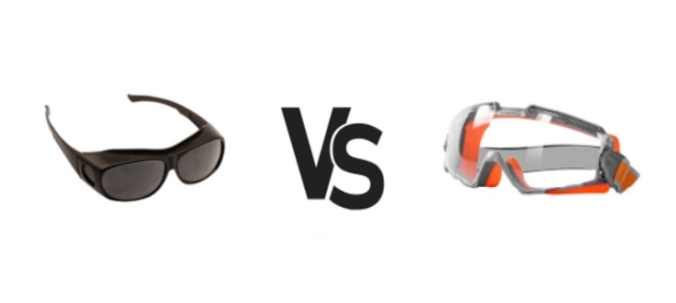 Safety Glasses vs Safety Goggles