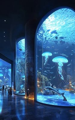 Salinity meter for aquarium