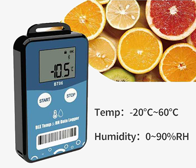 sisco bluetooth temperature and humidity data logger