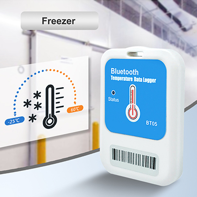 Bluetooth Temperature Data Logger with external Sensor