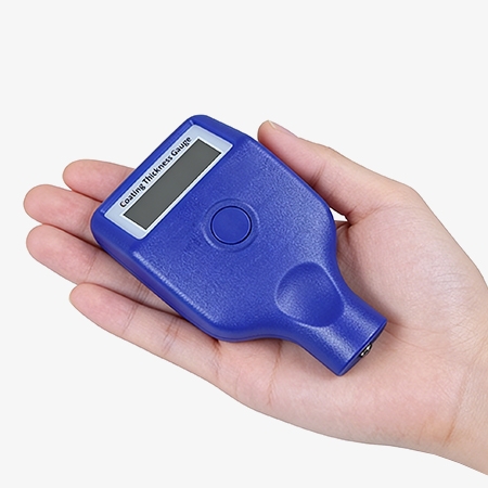 Small and portable digital coating thickness gauge