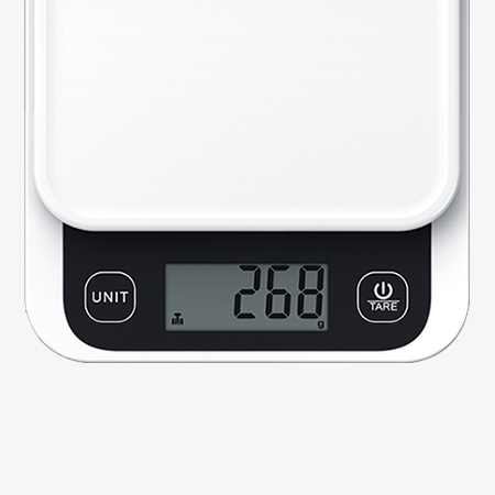 Smart kitchen scale lcd display
