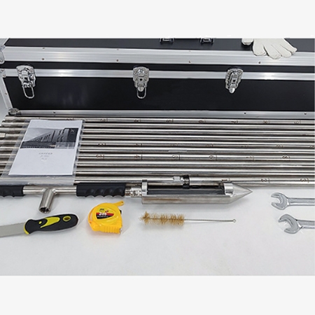Soil core sampler kit view