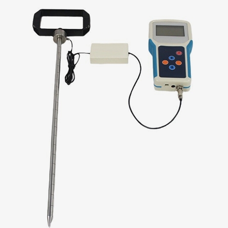 Soil penetrometer compaction tester is easy to carry