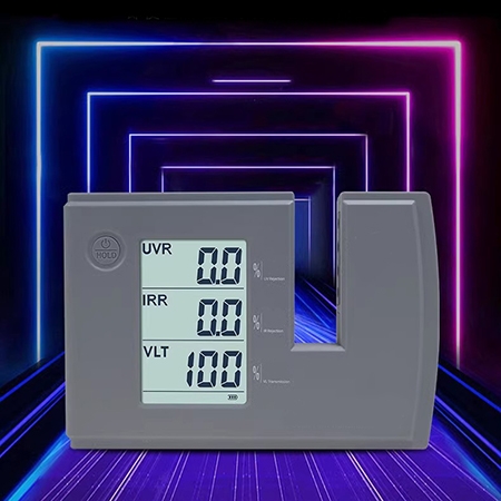 Solar film transmission meter detail
