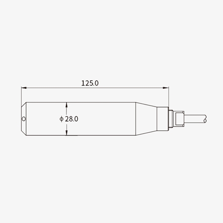 Sonic water level meter structural diagram
