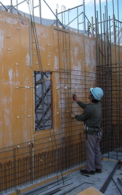 Sound hammer for construction project quality inspection