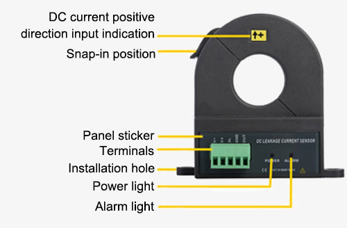 Split core current transformer DC 25mm