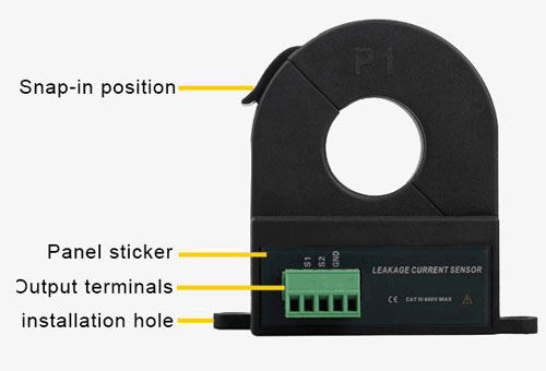 Split core current transformer 25mm