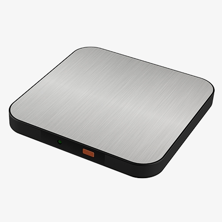 Split type digital kitchen scale adopts stainless steel weighing platform