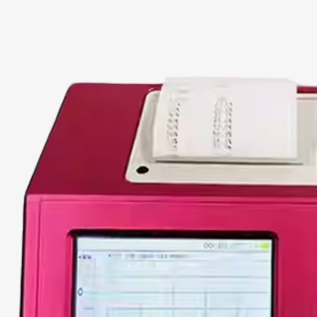 Split type surface roughness tester built in printer