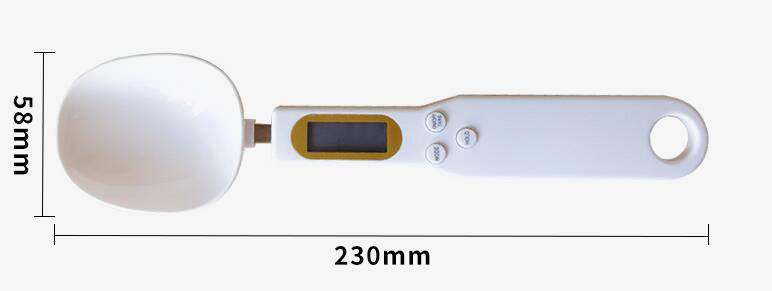 Spoon scale dimension