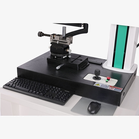 Stylus profilometer operation table