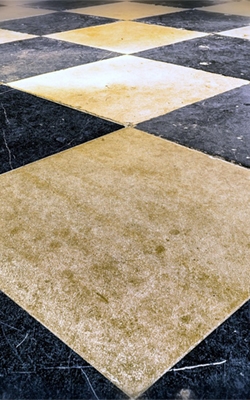 Taber abrasion tester for floor