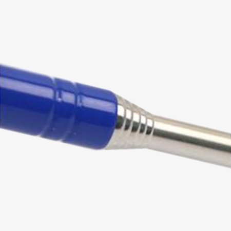The pole body of the telescopic stick sound inspection hammer can be extended