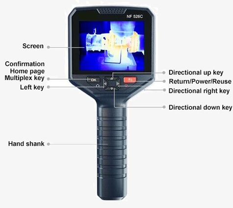 Thermal heat loss camera details